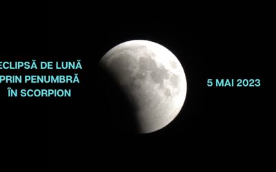 ECLIPSA DE LUNĂ PRIN PENUMBRĂ ÎN SCORPION I 5 MAI 2023