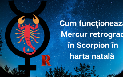 Mercur retrograd în Scorpion în harta natală