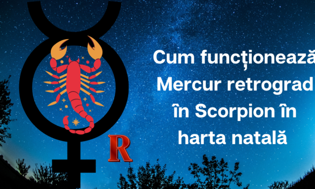 Mercur retrograd în Scorpion în harta natală