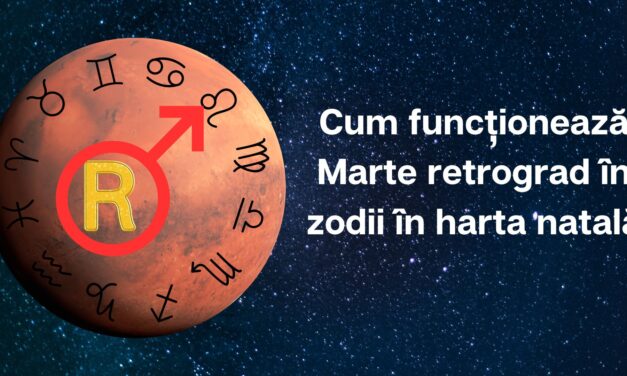 Marte retrograd în zodii în harta natală