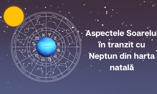 Aspectele Soarelui în tranzit cu Neptun din harta natală