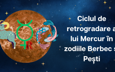 Ciclul de retrogradare a lui Mercur în zodiile Berbec si Pești