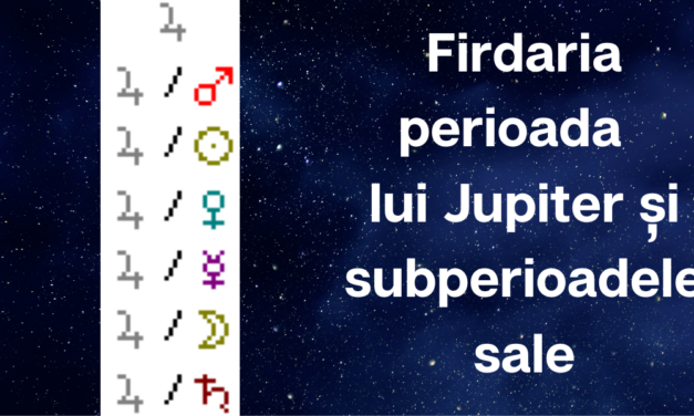 Firdaria I Perioada lui Jupiter și sub perioadele sale