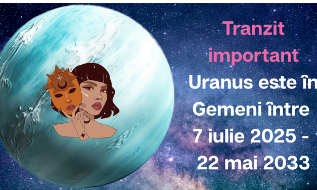 Uranus este în Gemeni între 7 iulie 2025 – 22 mai 2033 I Impact general si pentru fiecare Ascendent