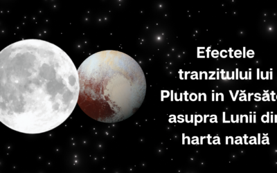 Efectele tranzitului lui Pluton in Vărsător asupra Lunii din harta natală