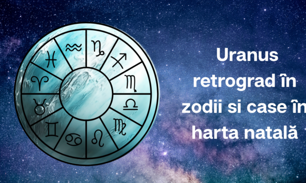Cum funcționează Uranus retrograd în zodii si case în harta natală