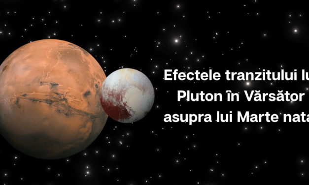 Efectele tranzitului lui Pluton in Vărsător asupra lui Marte natal